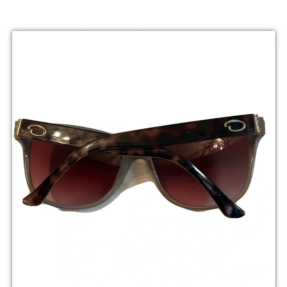 OSCAR DE LA RENTA Eyeglasses Sunglasses Leopard Print Frame Shades Frame Only